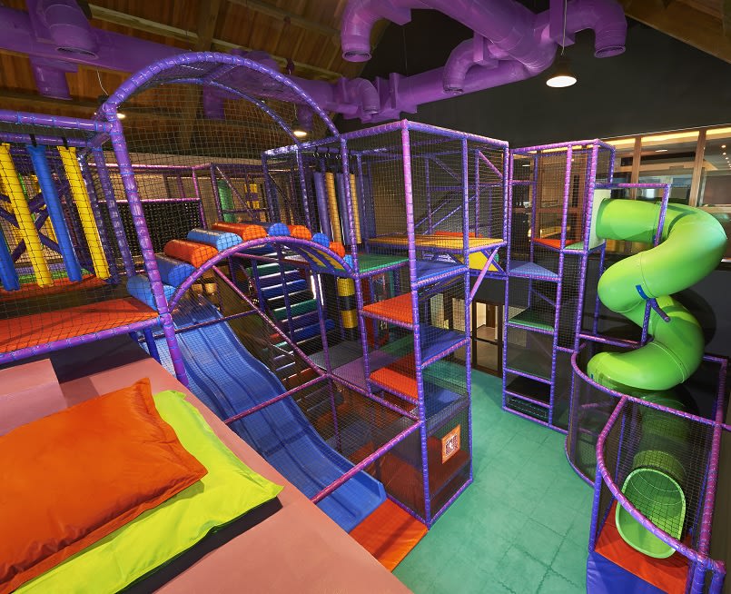 The Cool Mint Kids' Club is full of fun games and activities younger kids will love. Image credit: Banana Island Resort Doha by Anantara
